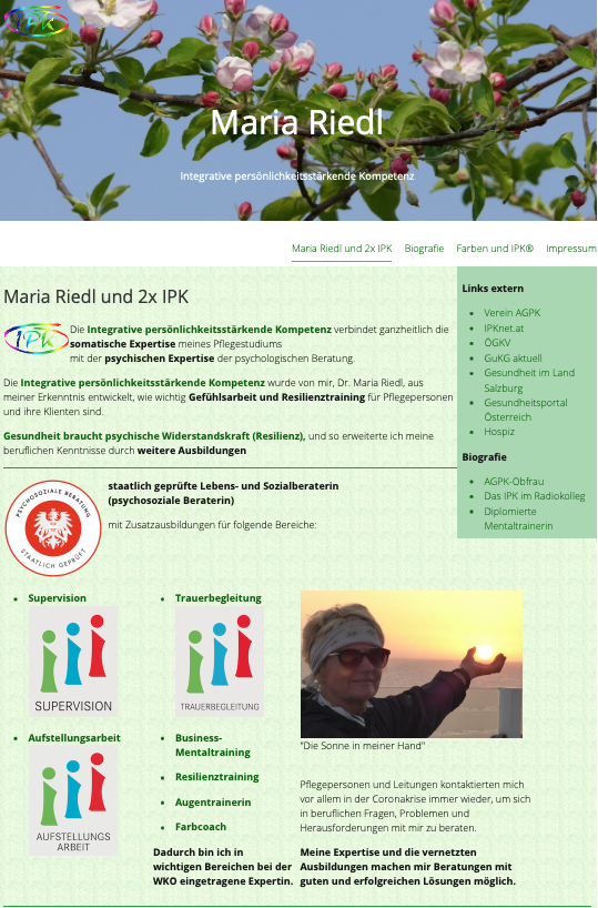 Webseite Meine Webseite